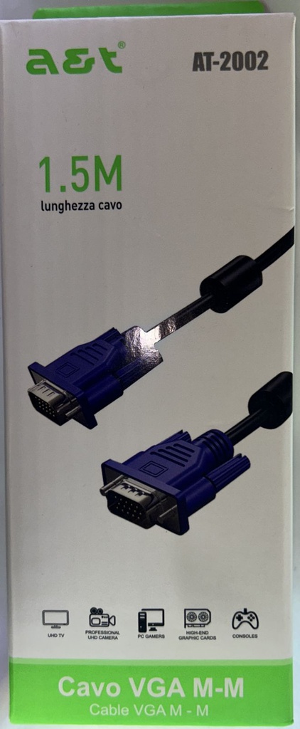 Cable VGA a VGA 1.5M AT-2002