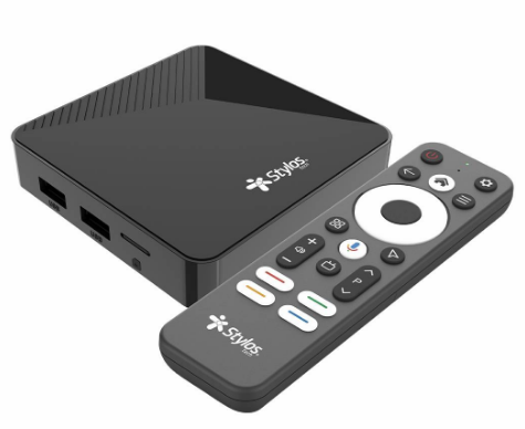 TV Box Stylos 4k Android 14 ACCSTY590