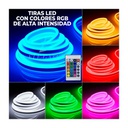 Tira LED tipo NEON RGB 5m IP65 con control