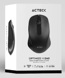 [MOUACT060] Mouse Inalámbrico ACTECK OPTIMIZE MI240