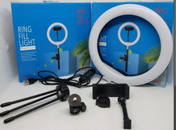 Aro Led Blanco 8" C/tripie BDG-1501